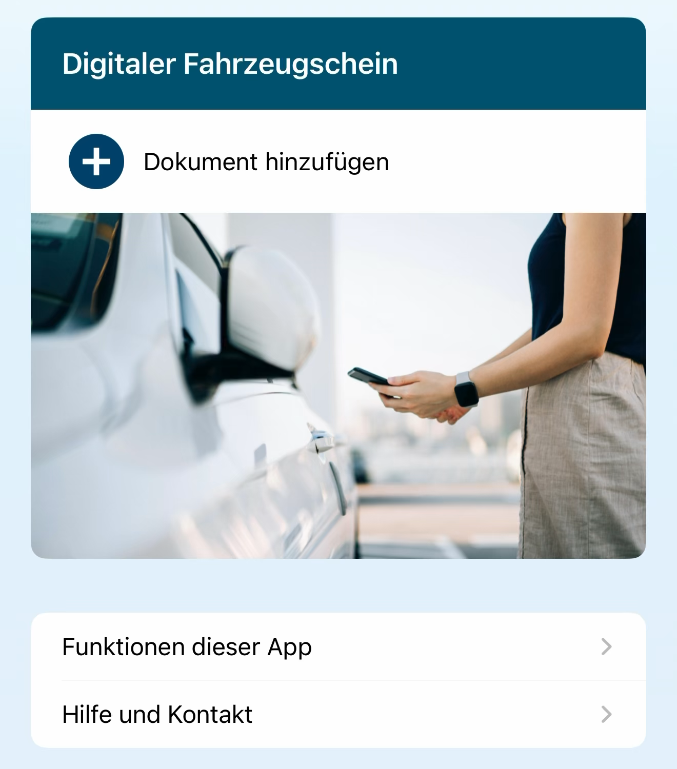 Digitaler Fahrzeugschein: So speicherst du Auto und Wohnwagen in der i-Kfz App