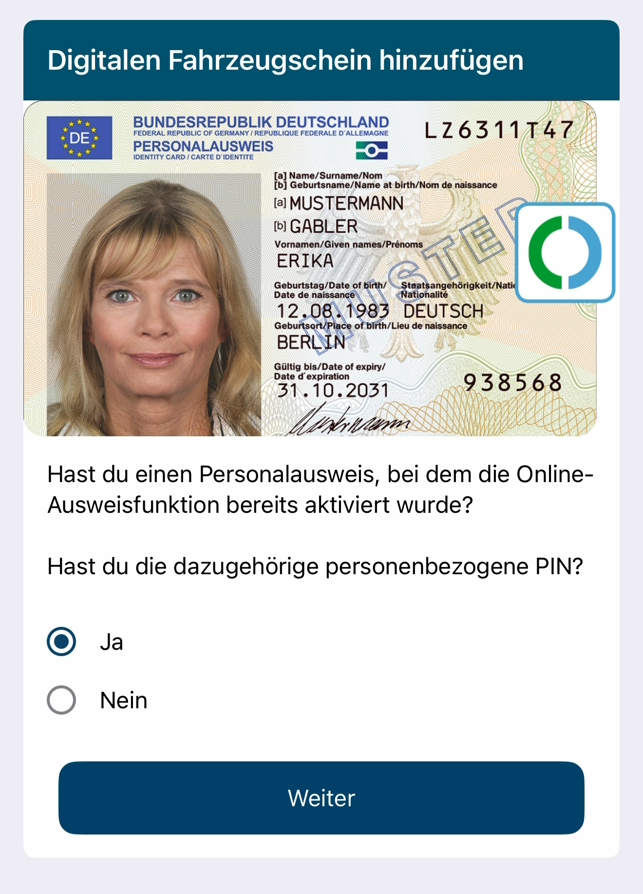 Digitaler Fahrzeugschein: So speicherst du Auto und Wohnwagen in der i-Kfz App