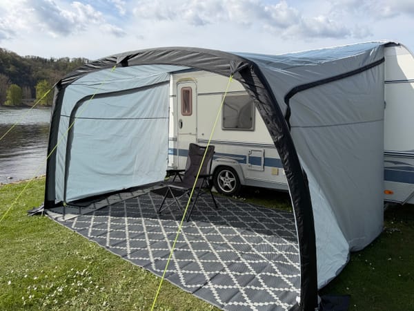 Berger Sombra Air 4M im Praxistest: Aufbau, Wetterfestigkeit und Verarbeitung